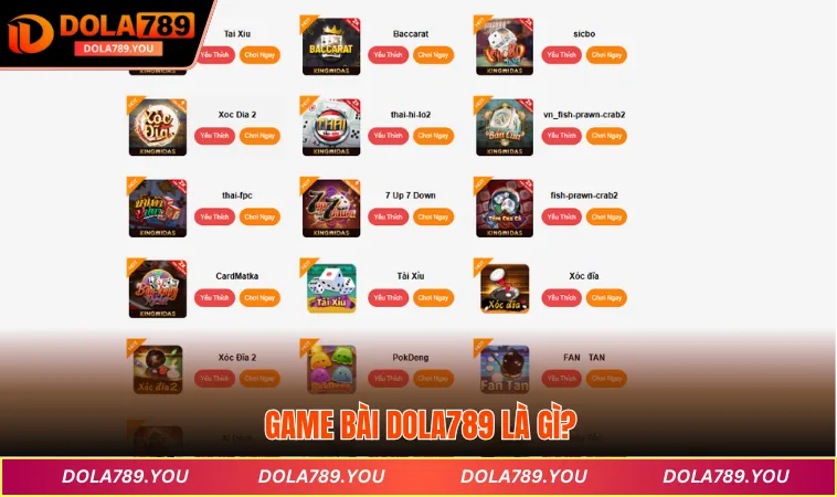 Game bài DOLA789 là gì?