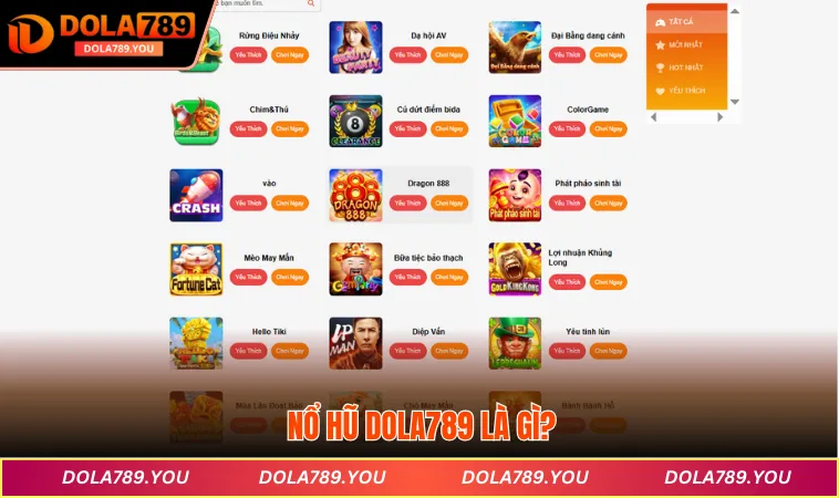 Nổ hũ DOLA789 là gì?