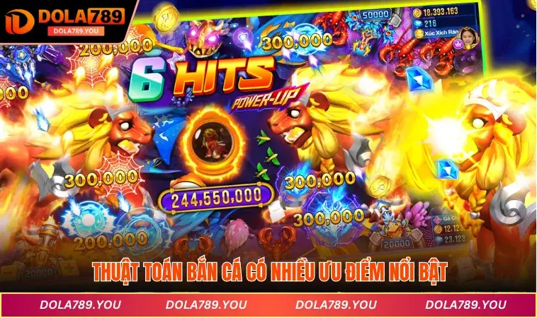 Thuật toán bắn cá có nhiều ưu điểm nổi bật